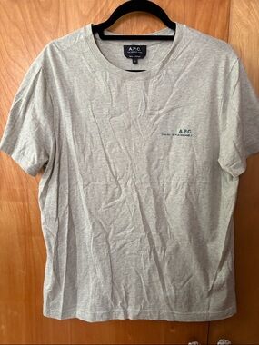 A.P.C cotton tee size m new
